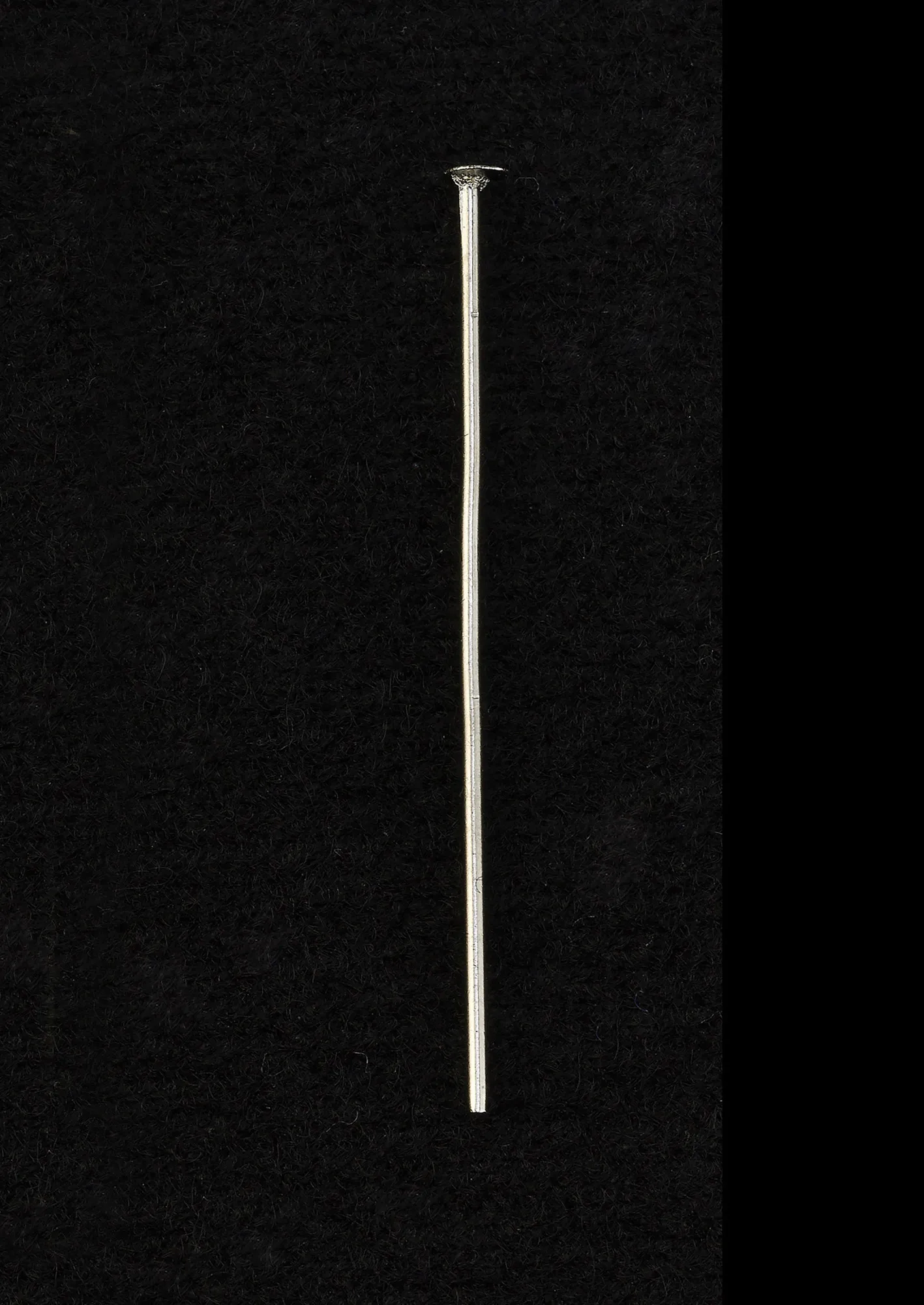 C90017  Flat Head Pins 35mm Chrome